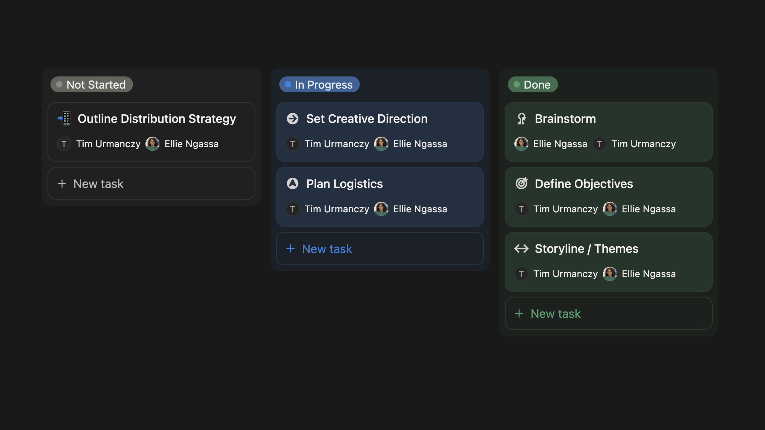 Project Tasks